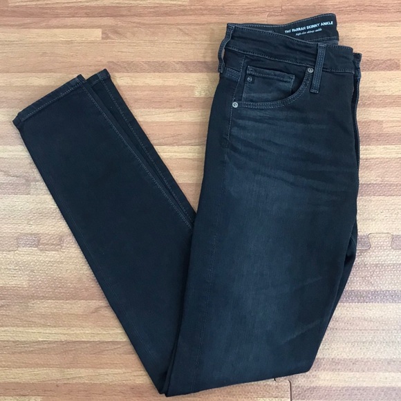 Farrah High-Rise Ankle Skinny Jeans, Misty - Picture 9 of 15